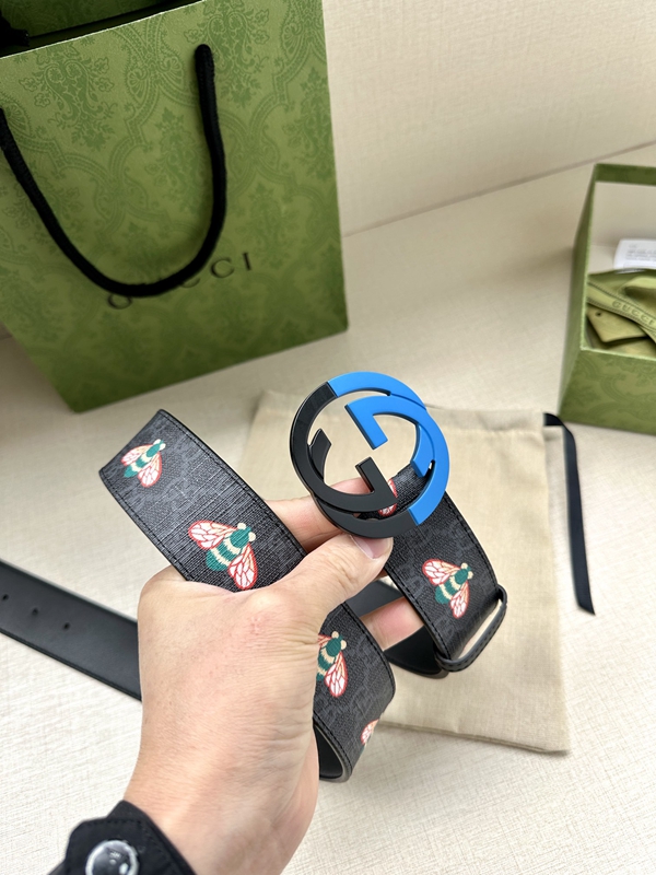 グッチベルト激安角部分ディテール